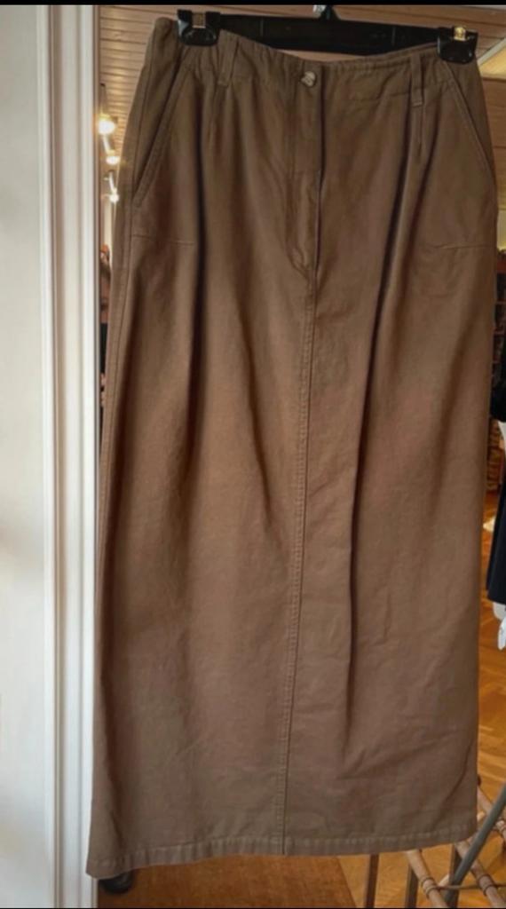 Prachtige kleur lange rok McGregor maat 36, Kleding | Dames, Rokken, Zo goed als nieuw, Maat 36 (S), Bruin, Onder de knie, Ophalen of Verzenden