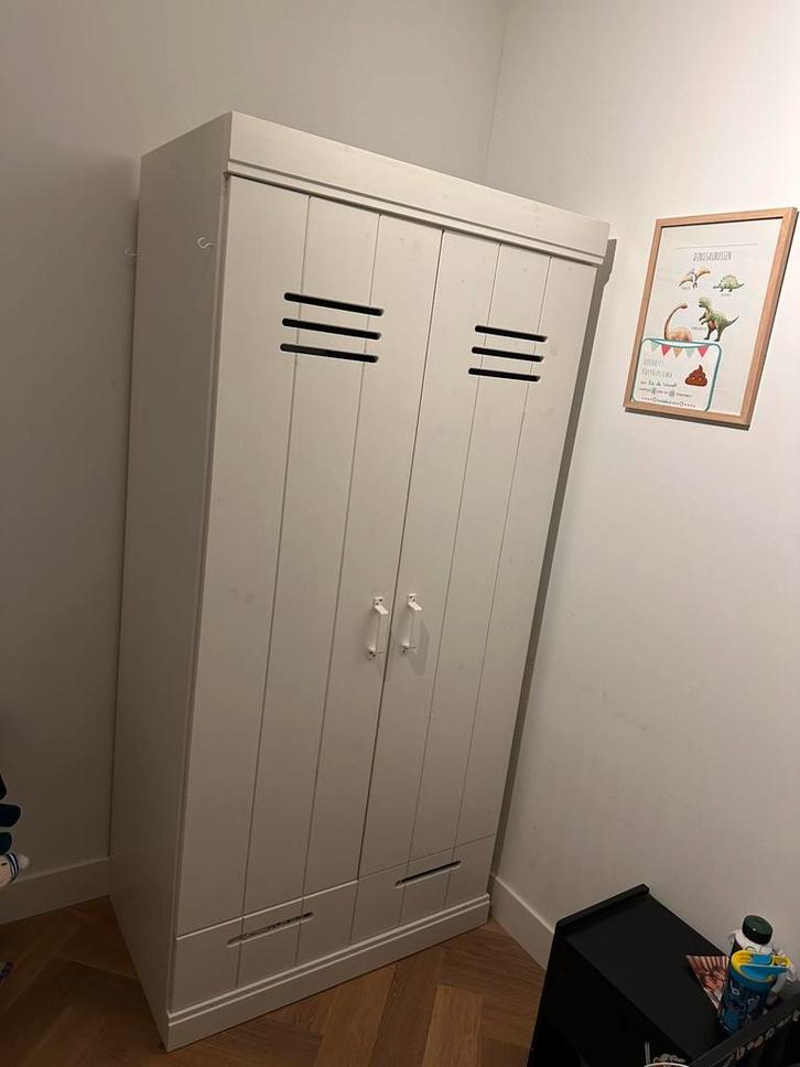 Woood Connect kast 2 deuren (goede staat, moet snel weg), Huis en Inrichting, Kasten | Lockerkasten, Gebruikt, Ophalen