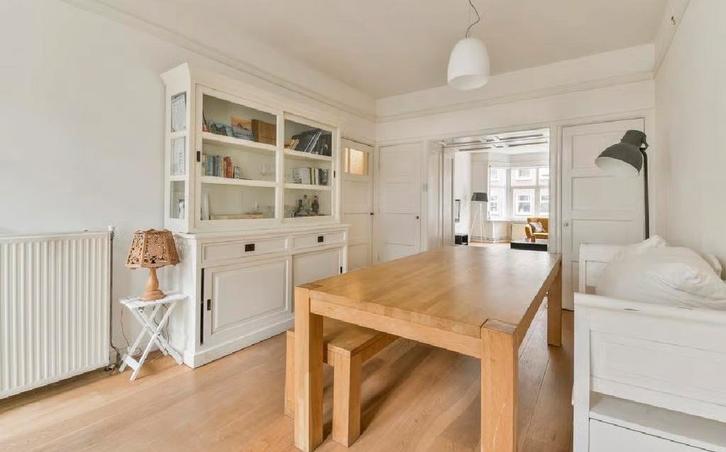 Houten Eettafel met Bank - in hele goede staat!, Huis en Inrichting, Tafels | Eettafels, Zo goed als nieuw, 100 tot 150 cm, 200 cm of meer