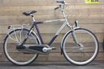 Gazelle Chamonix herenfiets 8 versn blauw/grijs met garantie