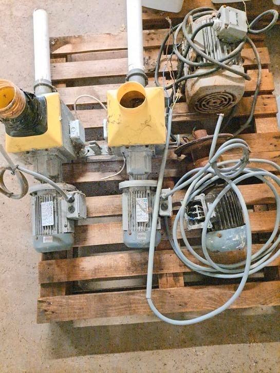 5 elektromotoren, Doe-het-zelf en Verbouw, Motoren, Zo goed als nieuw, Elektromotor, Ophalen