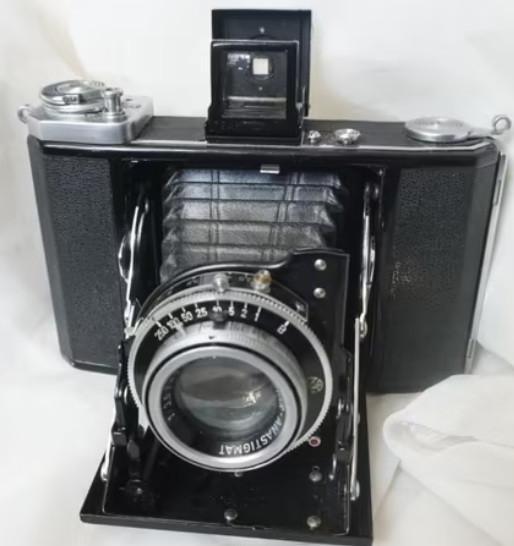 Zeiss Ikon met Novar-Anastigmat 1:4,5 f=110 mm, Verzamelen, Fotografica en Filmapparatuur, Fototoestel, 1940 tot 1960, Ophalen