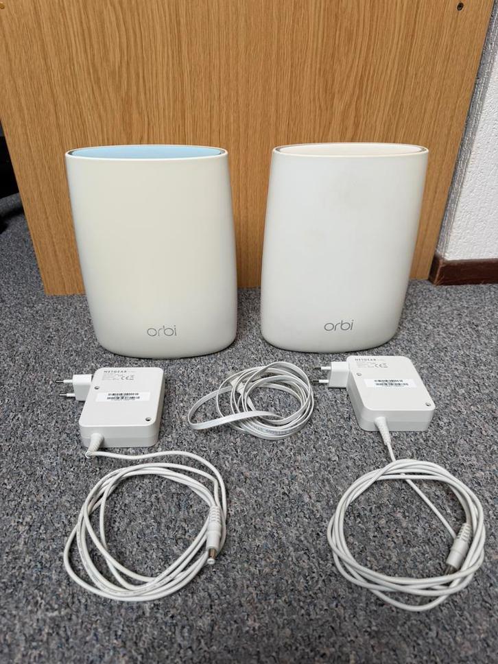 Orbi wifi versterkerset, Computers en Software, Routers en Modems, Gebruikt, Ophalen