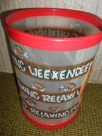 Prullenbak, rood, 25x19 cm, Kunststof, Nieuw, 40 liter of meer, Ophalen of Verzenden