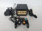 Nintendo GameCube console + 1 zwarte controller + kabels, Spelcomputers en Games, Spelcomputers | Nintendo GameCube, Ophalen of Verzenden