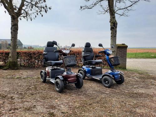 2 bijna nieuwe scootmobielen, Excel galaxy 2, bj 2023, 80km, Diversen, Brommobielen en Scootmobielen, Ophalen