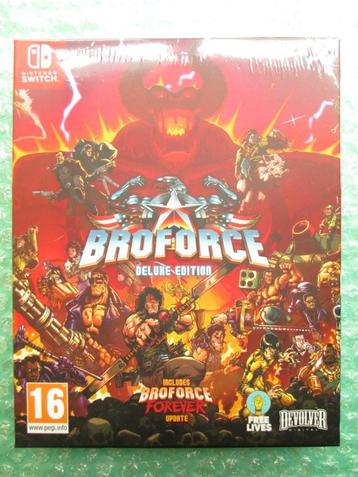 Broforce Deluxe Edition Nintendo Switch Game Nieuw Sealed beschikbaar voor biedingen