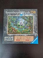 Ravensburger escape puzzle unicorn 759 stukjes, Ophalen of Verzenden, 500 t/m 1500 stukjes, Legpuzzel, Zo goed als nieuw