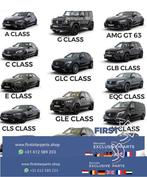W205 C205 AMG LINE UITLAAT SIERSTUKKEN L/R Mercedes C Klasse, Ophalen of Verzenden, Gebruikt, Mercedes-Benz