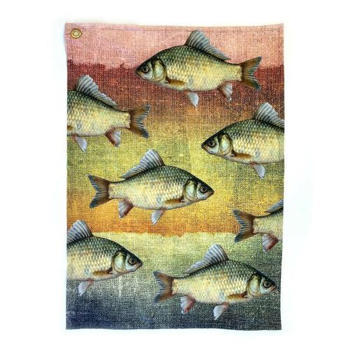 theedoek Ocean met vissen leuk als kado samenwonen verhuizen, Huis en Inrichting, Keuken | Textiel, Nieuw, Theedoek of Handdoek