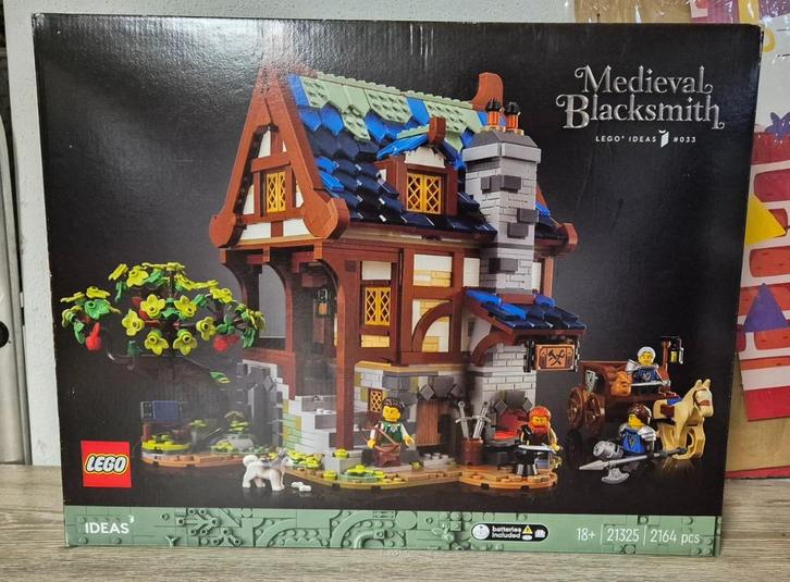 LEGO 21325 Ideas Medieval Blacksmith, Kinderen en Baby's, Speelgoed | Duplo en Lego, Nieuw, Ophalen of Verzenden