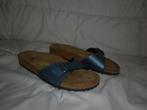 slippers maat 38 merk: Birkenstock, Kleding | Dames, Schoenen, Slippers, Ophalen of Verzenden, Zo goed als nieuw, Grijs