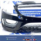 W205 BUMPER AMG C43 VOORBUMPER 2014-2017 Mercedes C Klasse C, Gebruikt, -, Voor, Ophalen of Verzenden
