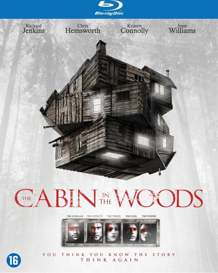 The Cabin In The Woods - Richard Jenkins, Cd's en Dvd's, Blu-ray, Zo goed als nieuw, Horror, Verzenden