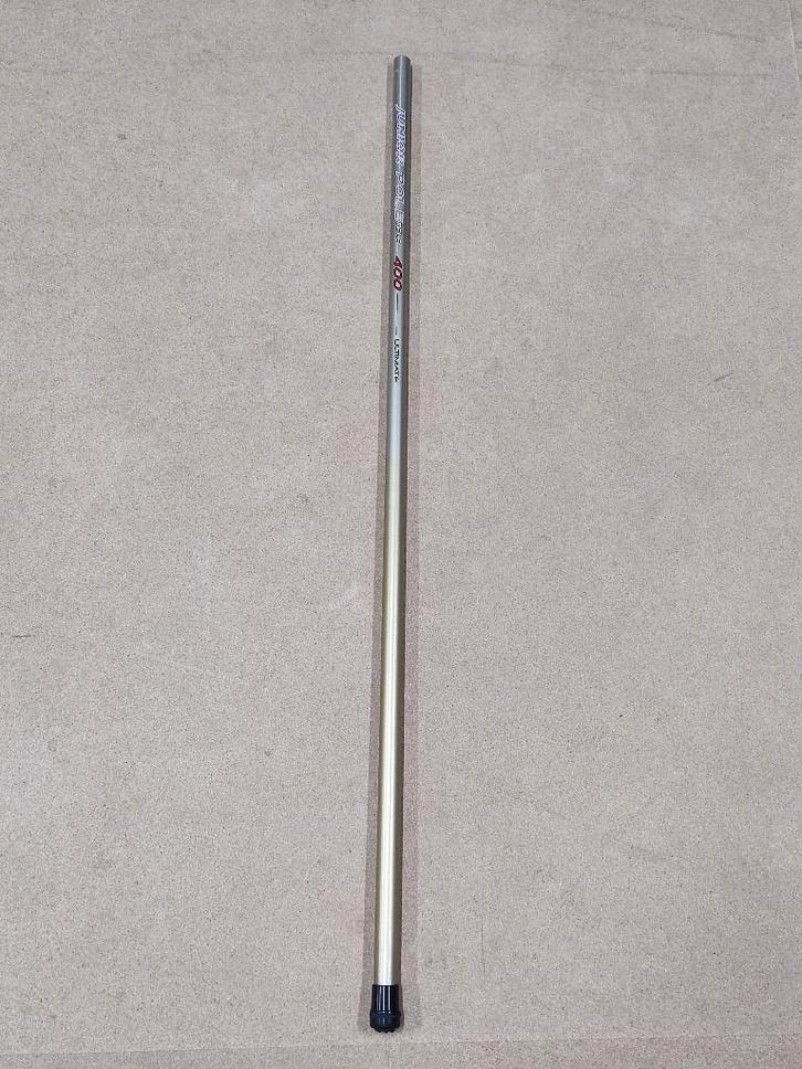 Vaste hengel 4,00 meter ultimate junior pole tele 400, Watersport en Boten, Hengelsport | Witvissen, Gebruikt, Vaste hengel, Ophalen