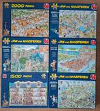 6 Jan van Haasteren Puzzels (1500-2000 stukjes), Ophalen, Meer dan 1500 stukjes, Gebruikt, Legpuzzel