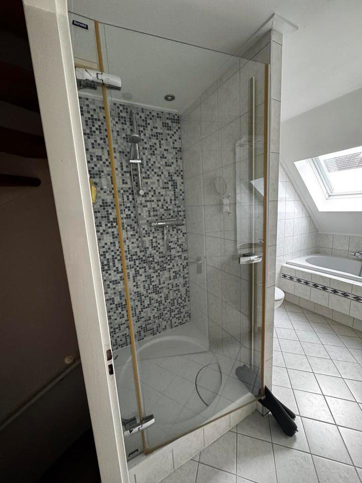 DuschoLux glazen douchedeur 7 mm 87 cm, Doe-het-zelf en Verbouw, Sanitair, Gebruikt, Overige typen, Ophalen