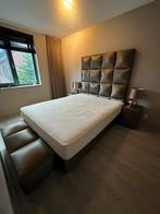 Boxspring brons bruin eric kuster, Huis en Inrichting, Ophalen, Overige materialen, Gebruikt, Bruin