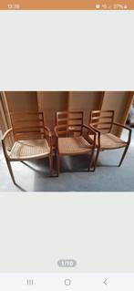 3 prachtige Niels otto muller vintage stoelen, Huis en Inrichting, Stoelen, Ophalen of Verzenden, Zo goed als nieuw