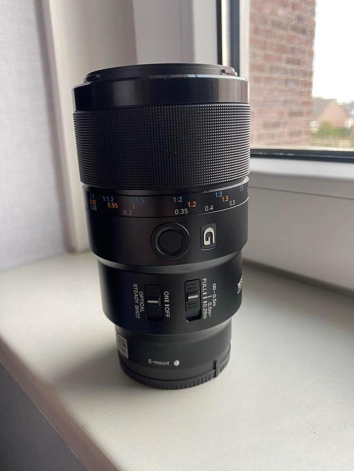Sony FE 90mm f/2.8 Macro G OSS Lens, Audio, Tv en Foto, Fotografie | Lenzen en Objectieven, Zo goed als nieuw, Macrolens, Ophalen of Verzenden
