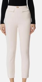 ELISABETTA FRANCHI BROEK ECRU, Kleding | Dames, Broeken en Pantalons, Beige, Nieuw, Maat 36 (S), Lang