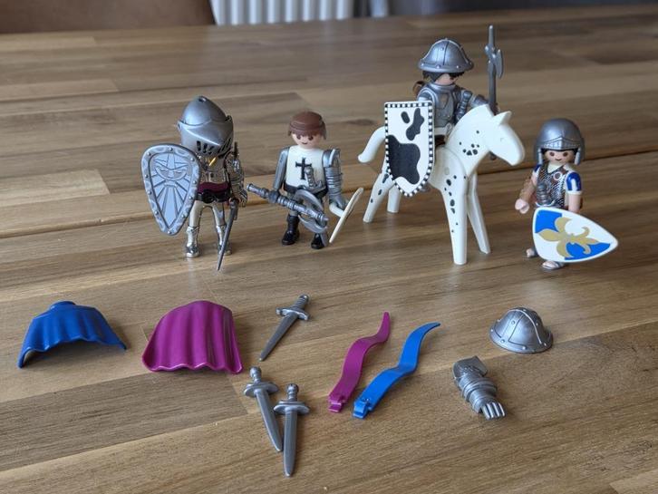 Playmobiel riddersetje, Kinderen en Baby's, Speelgoed | Playmobil, Zo goed als nieuw, Ophalen of Verzenden