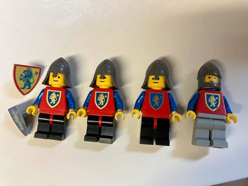 Diverse lion crusader knights minifigs - lego poppetjes, Kinderen en Baby's, Speelgoed | Duplo en Lego, Gebruikt, Lego, Losse stenen