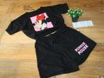 zwart pakje minnie mouse takko fashion, Meisje, Ophalen of Verzenden, Zo goed als nieuw, Setje