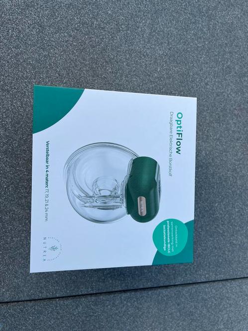 elektrische draagbare borstkolf (Nutrea Optiflow), Kinderen en Baby's, Babyvoeding en Toebehoren, Zo goed als nieuw, Borstkolf