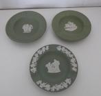 3x wedgwood jasper ware groen, Antiek en Kunst, Antiek | Keramiek en Aardewerk, Ophalen