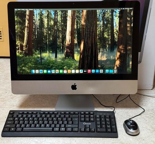 Apple iMac 21,5 inch met SSD en Intel Core I5 + Disk Drive, Computers en Software, Apple Desktops, Zo goed als nieuw, iMac, SSD