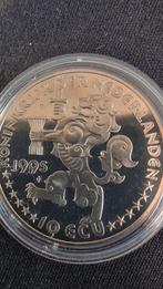 10 ECU 1995 - Hugo de Groot herdenkingsmunt, Postzegels en Munten, Munten | Nederland, Ophalen of Verzenden, Koningin Beatrix