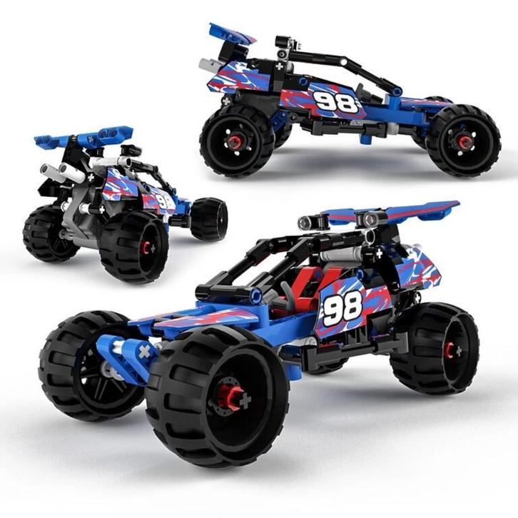 Lego Pull Back Auto 42013 van 2010, Kinderen en Baby's, Speelgoed | Duplo en Lego, Zo goed als nieuw, Lego, Complete set, Ophalen of Verzenden