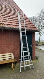 Mooie nette ladder 2x14 sporten, Ophalen, Zo goed als nieuw, 4 meter of meer