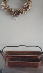 Antieke Vispannen *Frankrijk*brocante*antique*landelijk, Ophalen of Verzenden
