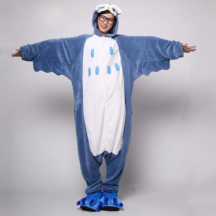 Onesie Uil Blauw verkleden kind dames heren NW sinterklaas, Kleding | Dames, Carnavalskleding en Feestkleding, Nieuw, Kleding