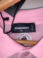 Dsquared polo maat XL NIEUW, Kleding | Heren, Polo's, Dsquared, Ophalen of Verzenden, Maat 56/58 (XL), Roze