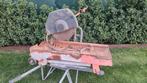 Husqvarna steenzaag 400mm blad op poten Clipper, Doe-het-zelf en Verbouw, Gereedschap | Zaagmachines, Ophalen, Gebruikt, 70 mm of meer