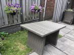 Wicker tuintafel/dining, Ophalen, Gebruikt, Rechthoekig, Wicker
