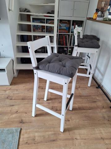 3 Ikea Nordviken barkrukken 74 cm hoog beschikbaar voor biedingen