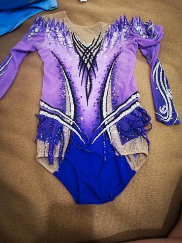 Ritmische gimnastik twirlpakje leotard 150-165 beschikbaar voor biedingen
