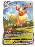 Pokemon Oversized kaart Flareon VMAX SWSH 180, Ophalen of Verzenden, Zo goed als nieuw, Losse kaart