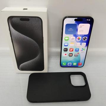 Apple iPhone 15 pro Max 256GB Titanium Accu 87 Garantie beschikbaar voor biedingen