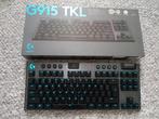 Logitech G915 TKL Lightspeed + Factuur en 2 jaar garantie, Logitech, Ophalen of Verzenden, Zo goed als nieuw, Draadloos