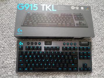 Logitech G915 TKL Lightspeed + Factuur en 2 jaar garantie beschikbaar voor biedingen