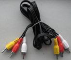 Audio-Video Kabel, 2x 3 Tulpstekkers, Nieuw, Audio, Tv en Foto, Audiokabels en Televisiekabels, Nieuw, Ophalen