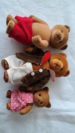 Sylvanian Families Berenfamilie Jaren 80, Kinderen en Baby's, Speelgoed | Knuffels en Pluche, Ophalen of Verzenden, Gebruikt, Beer