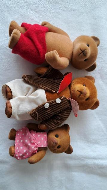 Sylvanian Families Berenfamilie Jaren 80 beschikbaar voor biedingen