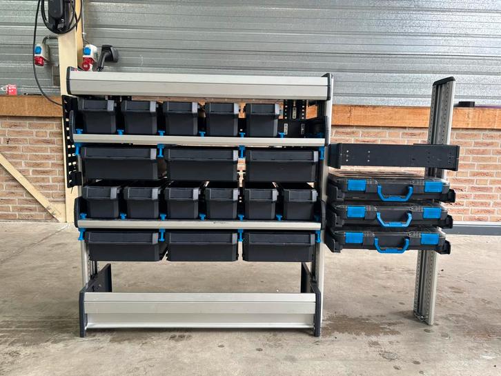 Sortimo Bedrijfswageninrichting Caddy/Partner/Connect L1+L2, Auto diversen, Auto-accessoires, Zo goed als nieuw, Ophalen