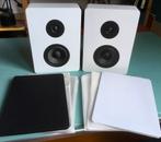 Argon Alto 4Wall speakers met zwart en witte frontjes, Overige merken, Front, Rear of Stereo speakers, Ophalen of Verzenden, Zo goed als nieuw